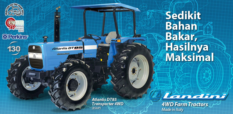 Landini Atlantis DT85 Transporter 4WD (85HP)