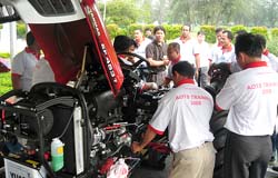 maintaining a tractor
